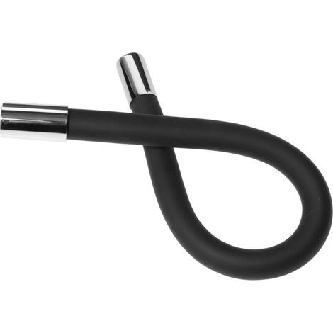 Sabir Küchenarmatur-verlängerungsschlauch, Drehbarer Flexibler Schlauch – Schwarz – 50 Cm – 1/2"-anschluss