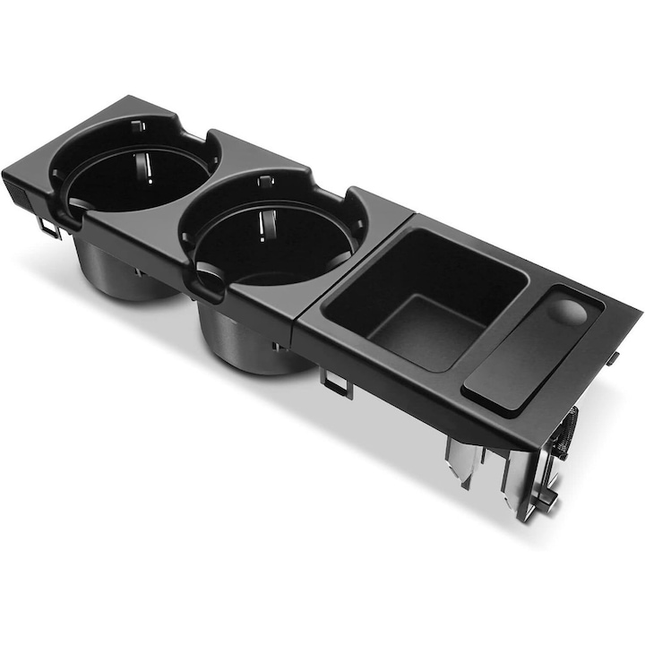 Becherhalter Und Münzfach Für Die Vordere Mittelkonsole, Für Bmw E46, Schwarz 51168217953