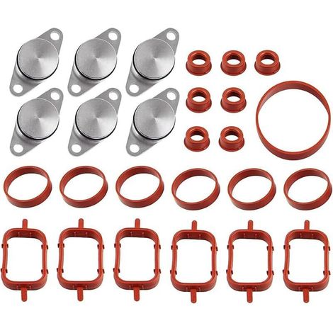6 X 22 Mm Kit Zur Stilllegung Der Ansaugventile Dichtung Für Ansaugkrümmer 11612245439 Passend Für E87 E46 E90 E91 E92 E93 E39 E60 E83 E53
