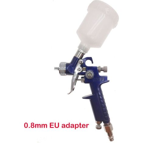 Professionelle Hvlp-farbspritzpistole H-2000, Mini-lackierpistole Für Autolackierung, Pneumatische Spritzpistole Mit 1,0-mm-düse