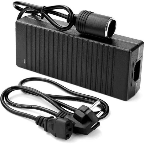 Spannungswandler 220v Auf 12v: Netzadapter 180w/15a Für Auto, Ac-dc-netzteil Mit Zigarettenanzünder-buchse Für Kompressor-kühlbox Und Auto-staubsauger