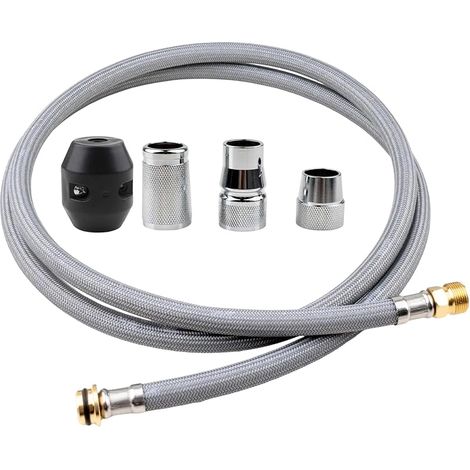 Ersatzteil-kit Für Küchenschlauch, 5-teilig, Kompatibel Mit Grohe-auszugsarmaturen 48293000, Flexibler Brauseschlauch Mit Anschlüssen Und Gewicht