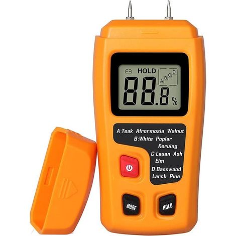 Tragbarer Holzfeuchtigkeitsmesser Lcd-holzfeuchtigkeitsprüfer Zur Messung Der Feuchtigkeit Von Brennholz Und Papier