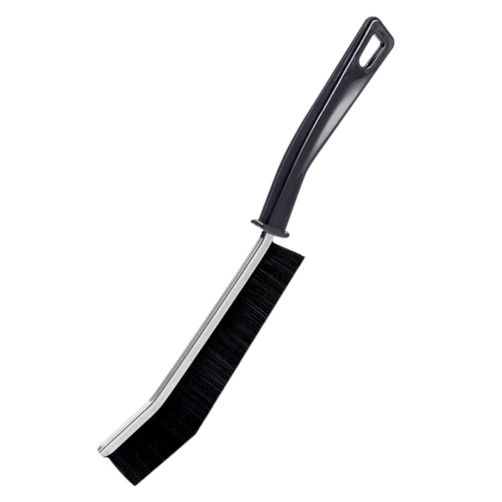 Dünne Bürste Zur Reinigung Schmaler, Schwer Zugänglicher Stellen Sowie Von Fliesenfugen, Feinsteinzeug Und Rissen, Länge 23 Cm, Mit Ergonomischem Griff