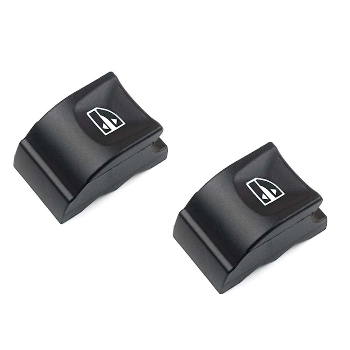 Set Mit 2 Abdeckungen Für Elektrische Fensterheberschalter Für Renault Clio 3, Megane 3, Laguna 3, Latitude Ab Baujahr 2010