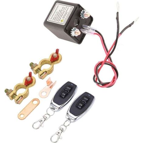 Unterbrechungsschalter Für Die Batterie, Dc12v 250a, Fernbedienung Ohne Kabel, Antidiebstahl-schalter Zur Aufrüstung Für Autos