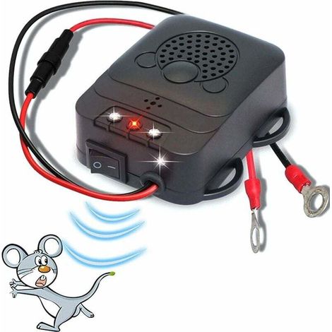 Ultraschall-repellent Für Autos, Anti-marder Mit Led-stroboskop-lampen Für Scheune Und Küche