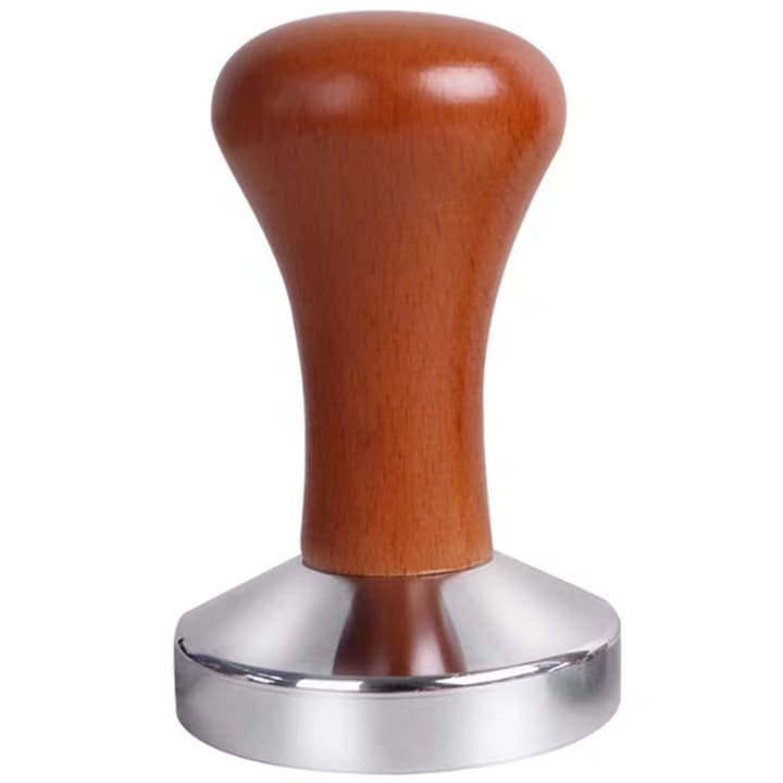 Professioneller Kaffeetamper Von Axroad Mall, Gleichmäßiger Pressvorgang, Rostbeständig, Korrosionsbeständig, Abnehmbar, Leicht Zu Reinigen, 51 Mm, Für Espressomaschinen, Holz/eisen, 5,1 X 5,1 X 8,5 C