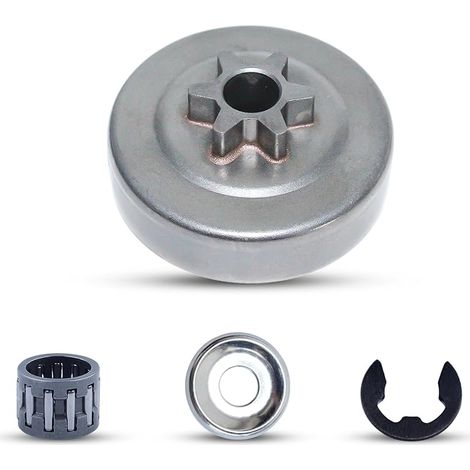 Kupplungstrommelritzel 3/8" Mit 6 Zähnen Für Stihl Ms170, Ms181, 018, 017, Ms180, Ms250, Ms210 Kettensägen, Ersatz Für Oem1123 640 2003, Mit Sicherungsring + Ritzelscheibe + Nadelrollenlager