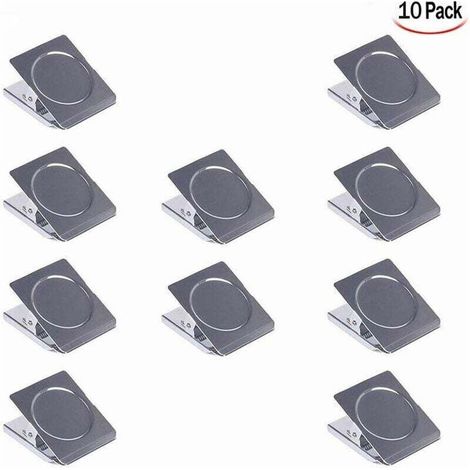 10 Stück Magnetklammern, Metall-magnetclips, Kühlschrankmagnete, Magnetklammern Für Whiteboard, Kühlschrank Und Büro