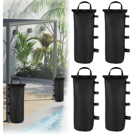 4 Stück Beschwerungssäcke Für Pergola, 20 X 50 Cm Beschwerungsgewicht Sandbeutel, Beschwerung Für Pergola Gewicht Für Pergola Oxford 600d