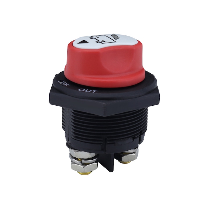 Universal-kontaktschalter, Abnehmbarer Drehknopf, 200 A Hochstrom, 12–32 V, Wasserdicht, Chigoods, Für Auto, Lkw, Wohnmobil, Yacht, Boot
