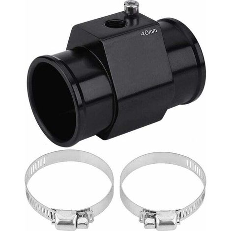 Wassertemperatursensor (40 Mm) Schwarz, Adapter Für Wasserschlauch-temperaturanzeige, Sonde Für Wassertemperatur, Dichtung Für Kühler