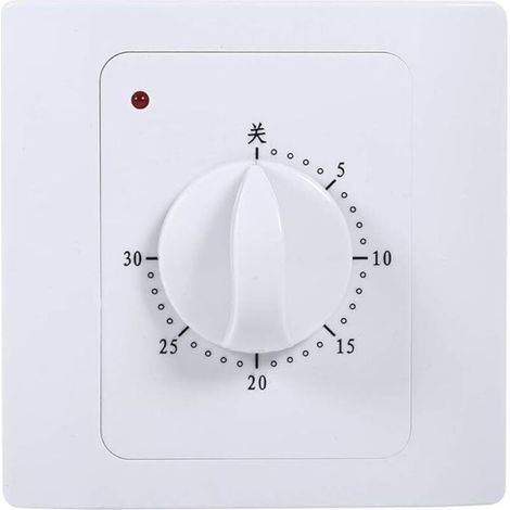 Mechanischer Zeitschalter, Magt 220v 10a 30 Minuten Digitale Elektrische Zeitschaltuhr Intelligenter Countdown-steuerungsschalter Zeit Timer Schalter