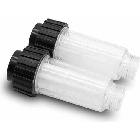 2 Pakete Wasserfilter Mit Kartuschen Für Hochdruckreiniger G3/4 Kärcher-filter Für Hochdruckreiniger, Passend Zu Den Geräten (keine Original-ersatzteile)
