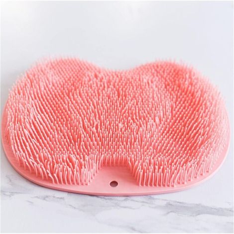 Fußmassage-matte Fußreinigungsbürstenmatte Silikon-badematte Für Dusche Und Badezimmer Rutschfeste Badematte Rutschfeste Fußreinigungsmatte (blau)
