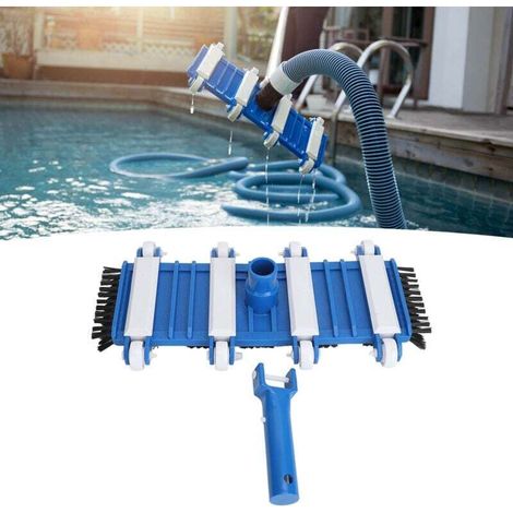 Pool-saugkopf Mit Pvc-bürste, Ersatzsaugkopf-set Für Poolreinigungszubehör, 14 Zoll