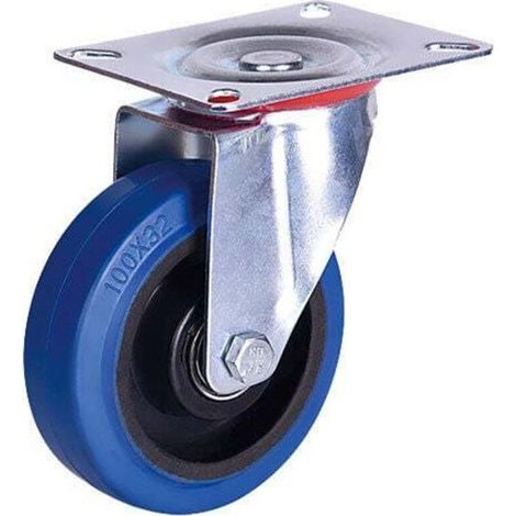 Roulette De Meuble Mobile De 100 Mm 4 Pouces, Roulette De Meuble À Frein De 4 Pouces