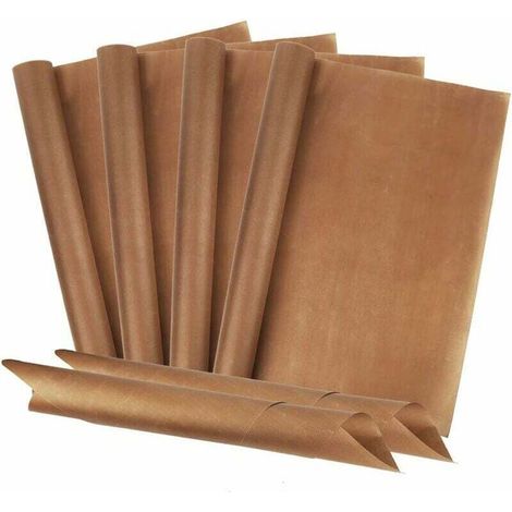 Backblech-dauerfolie (6er-pack, 40 X 60 Cm) Premium Glasfaser-backpapier, Wiederverwendbar, Hitzebeständig Und Antihaftbeschichtet Backpapier Kann Verwendet Werden
