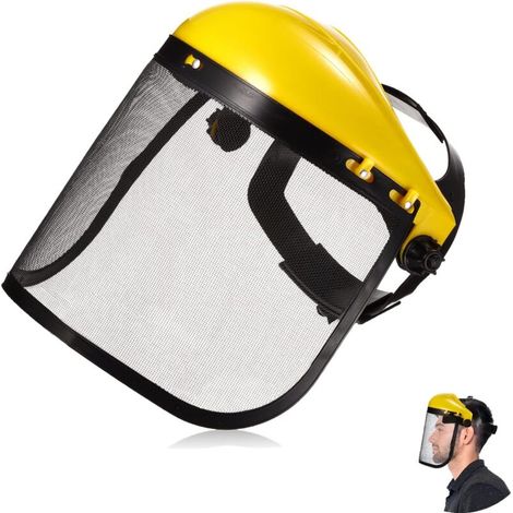 Visier Für Gesicht, Rasenmäher-helm Mit Gesichtsschutz, Sicherheitshut, Augenschutz, Gesichtsabdeckung