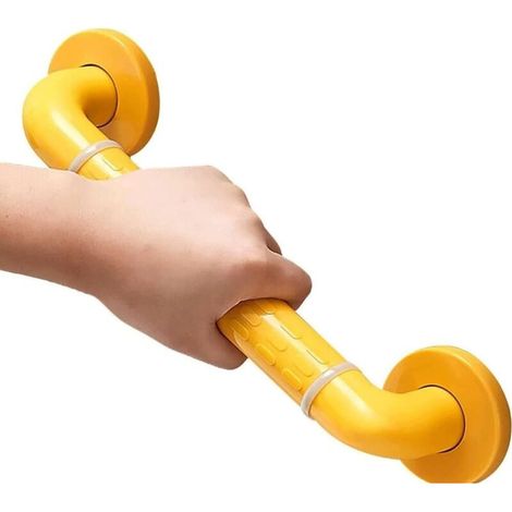 Rutschfeste Duscharmatur Aus Edelstahl 304 Mit Beleuchtetem Runden Haltegriff, Geeignet Für Ältere Und Behinderte Menschen (30 Cm)