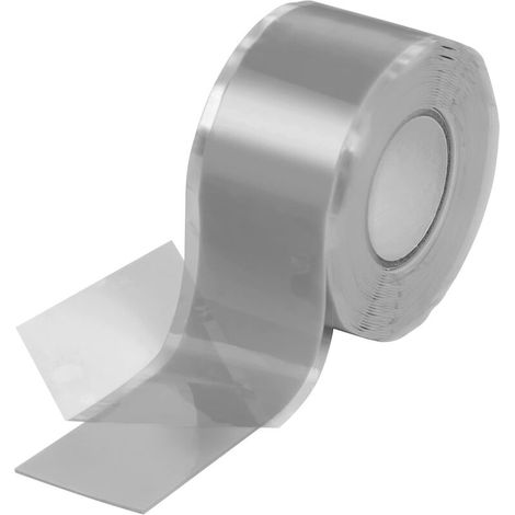 1x 3 M Selbstklebendes Silikonband (selbstklebend, Autopolymerisierend), Isolier- Und Dichtungsband (wasser, Luft), 25 Mm Breit, Grau.