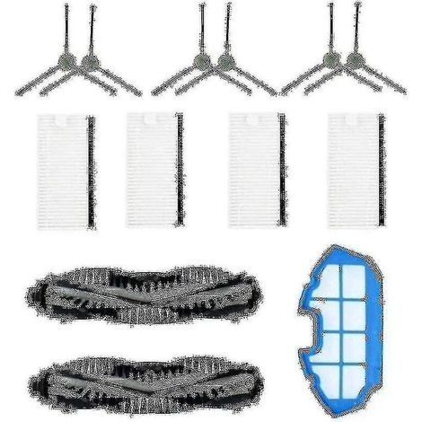 Hepa-filter, Hauptbürste, Seitenbürsten – Ersatzteile Für Saugroboter Mt501, Mt710, Mt720