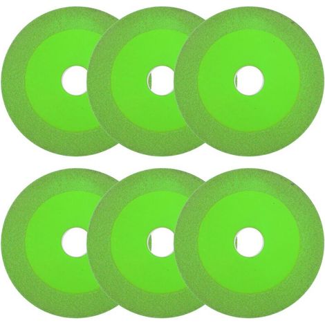 6 Pièces Disque Coupe Verre , Disque Diamant Carrelage, Disque Carrelage Pour Bouteille, Porcelaine, Jade, Granit, Verre