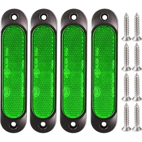 4 Stück Vert 12v-24v Vorderer Seitenmarkierungsleuchte Mit 27 Led Für Anhänger Und Lkw, Led-rückfahrlicht, Park- Und Blinkleuchte Für Anhänger, Geeignet Für Lkw, Busse, Boote, Wohnmobile, Suvs Und Utv
