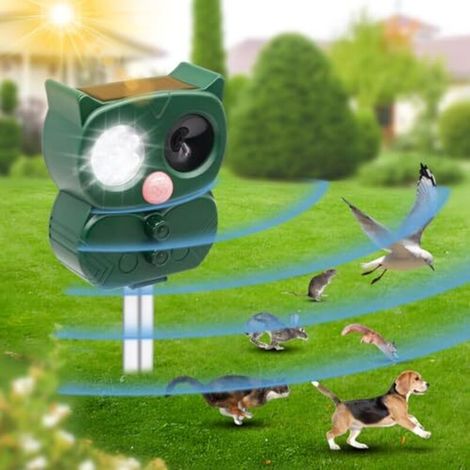 Repulsif Chat Exterieur, Repulsif Chat Exterieur Repulsif Chat, Ultraschall Tierabwehr Für Hunde, Katzen, Kaninchen Und Füchse