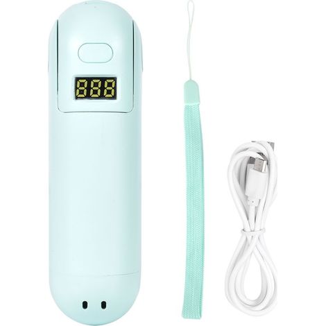 3-in-1 Faltbarer Tragbarer Ventilator, Grüner Mini Usb-wiederaufladbarer Ventilator Für Studenten, Outdoor-reisen