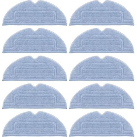 Lot De 10 Chiffons De Nettoyage Pour Aspirateur Robot Roborock T7s T7s Plus S7