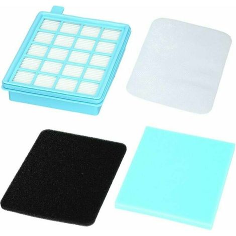 4er-pack Kompatible Filter Für Philips Power Pro Active/compact Staubsauger, Ersatz Für Das Philips Wechselsatz-kit.