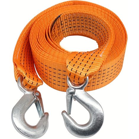 Professioneller Abschleppgurt 5t – Nylon-zugseil 5 M Mit Tasche, Für Pannenhilfe, Werkstatt Und Außeneinsatz