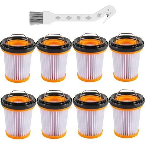 8er-pack Ersatzfilter Für Shark Ion W1 S87 Staubsauger Aus Stoff Für Kabellosen Handstaubsauger Shark Ion Wv200uk Wv201 Wv205 Wv220, Ersatzteil Xhfwv200