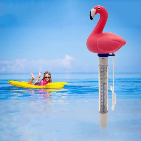 Schwimmbecken-thermometer, Schwimmender Teich-wasserthermometer Mit Schnur, Bruchsicherer Baby-schwimmbecken-thermometer Für Außen- Und Innenpools