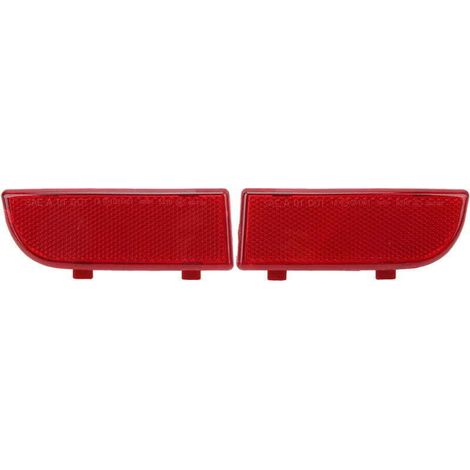 1 Paar Heckstoßstangenreflektoren 6398260440 Links Rechts Rot Ersatz-heckstoßstangenreflektor Für Mercedes-benz Vito W639 2003-2015