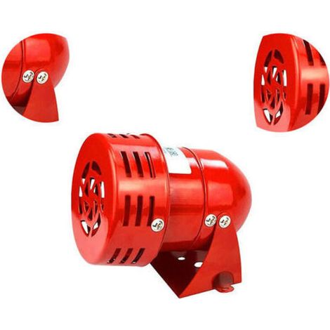220-v-alarmsirene, Außensirene, 120 Db, Roter Motor, Metallsirene, Industrielle Alarm Sirene Für Boote, Ruikalucky