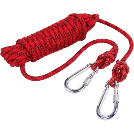 Seil Für Abseilen Und辅助-rettung Aus Polyester/nylon, Belastbarkeit 900kg, Für Bergsteigen Und Rettungseinsätze, 10m
