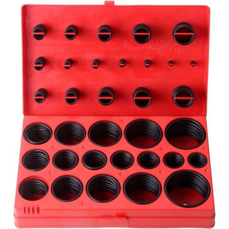 O-ring, Nitrilkautschuk-dichtung, Kunststoffgehäuse-dichtung, Kunststoffgehäuse-dichtungssatz, Kombinationswerkzeugsatz Mit 419 Teilen, Dichtungsring