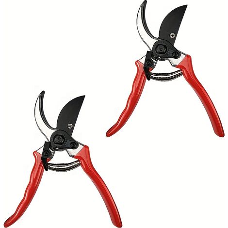 2er-set Präzisionsscheren – Klingen Aus Edelstahl, Ergonomische Griffe Für Bonsai, Hecken Und Bäume