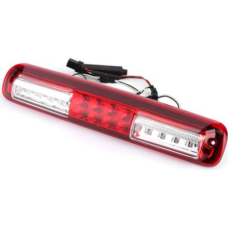Led-bremsrücklicht In Höhe Für Chevy Silverado 1500/2500/3500 99-06 Rot Und Weiß