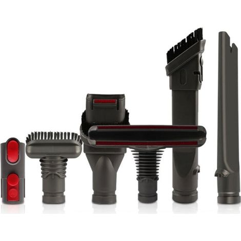 6-teiliges Zubehörset Für Dyson-staubsauger, Saugkopf V6 Dc35 / 45 / 52 / 58 / Dx901 Bürstenkopf-set