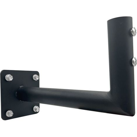 Wetterfahnen-montagehalterung Robuste Wetterfahnen-montagehalterung Metallischer Mast Für Dach Oder Kuppel, 20 Cm, Schwarz
