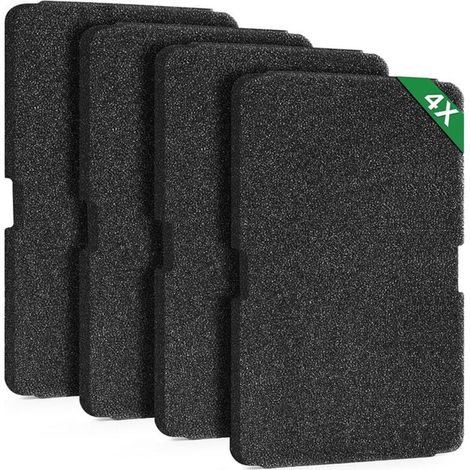 4 Trocknerfilter, Schaumstofffilter, Kompatibel Mit Beko Grundig Blomberg Elektrabregenz 2964840100, 240 X 155 X 11 Mm, Ouylaf