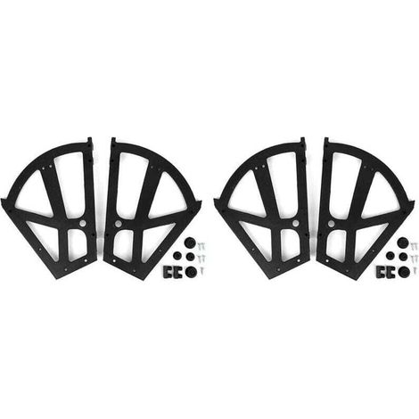 4-teiliges Set Schuhschrank-scharniere, Möbel-schuhschrank-klappplatte, Drehbarer Rahmen, Regal-ersatzzubehör