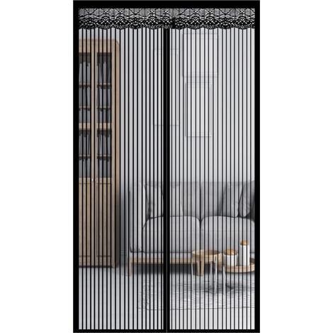 Magnetische Tür-moskitonetz 120 X 220 Cm – Langlebiges Polyester-netzgewebe – Magnetverschluss – Montage Ohne Bohren