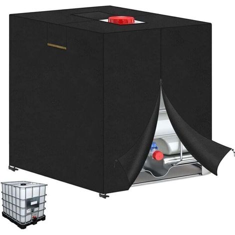 Wasserspeicher-schutzhülle 1000 L Abdeckung Für Ibc-wassertank, Hülle Für 1000l-tank (120x80x116cm)