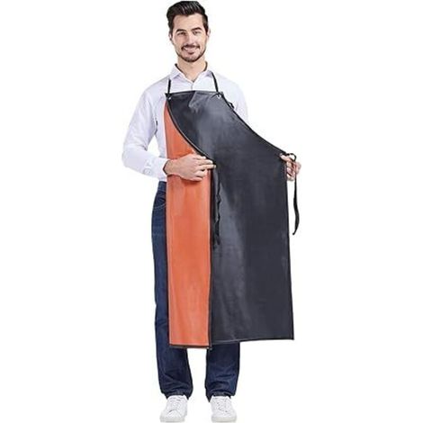 schlürze Aus Leichtem, Wasserfestem Pvc – Unisex-arbeitsschürze Für Schlachthöfe Und Gärten – Öl- Und Wasserabweisende Fabrik-schürze