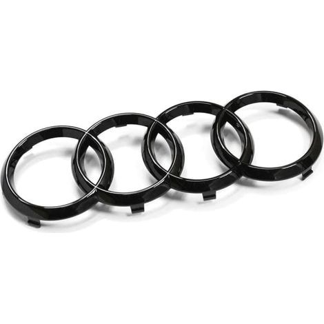 Audi Kühlergrill 273 Mm 82a071801, Schwarze Ringe, Blackline-emblem, Schwarzes Logo
